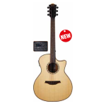 Bromo STV419 Acustica Elettr.Chitarra Auditorium Cutaway Natural TAHOMA Series