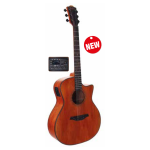 Bromo STV421 Acustica Elettr. Chitarra Auditorium Cutaway Mogano TAHOMA SERIES