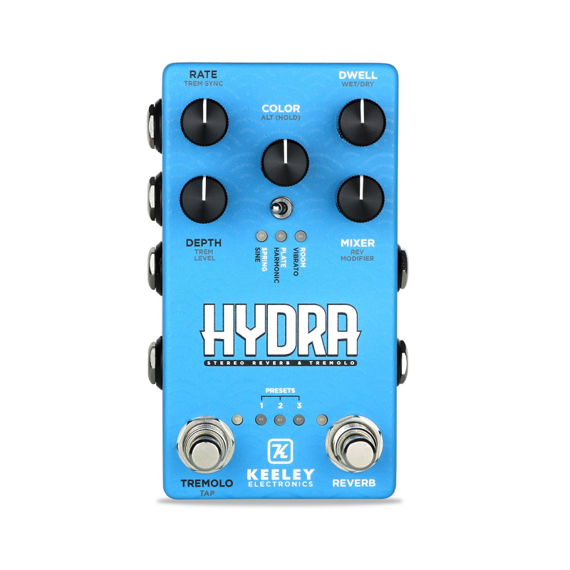Keeley Hydra Stereo Reverb and Tremolo 