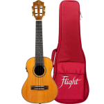 Flight Diana SoundwavePU Ukulele Concerto Elettrificato con Reverb,Chorus,Delay