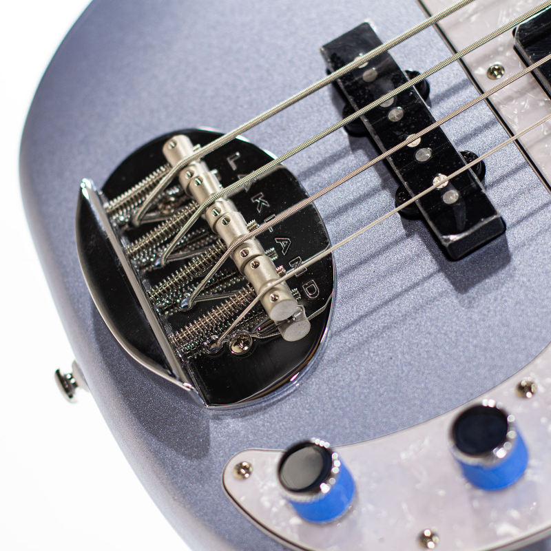 Lakland Skyline 44-64 Custom PJ Ice Blue Metallic Skyline 