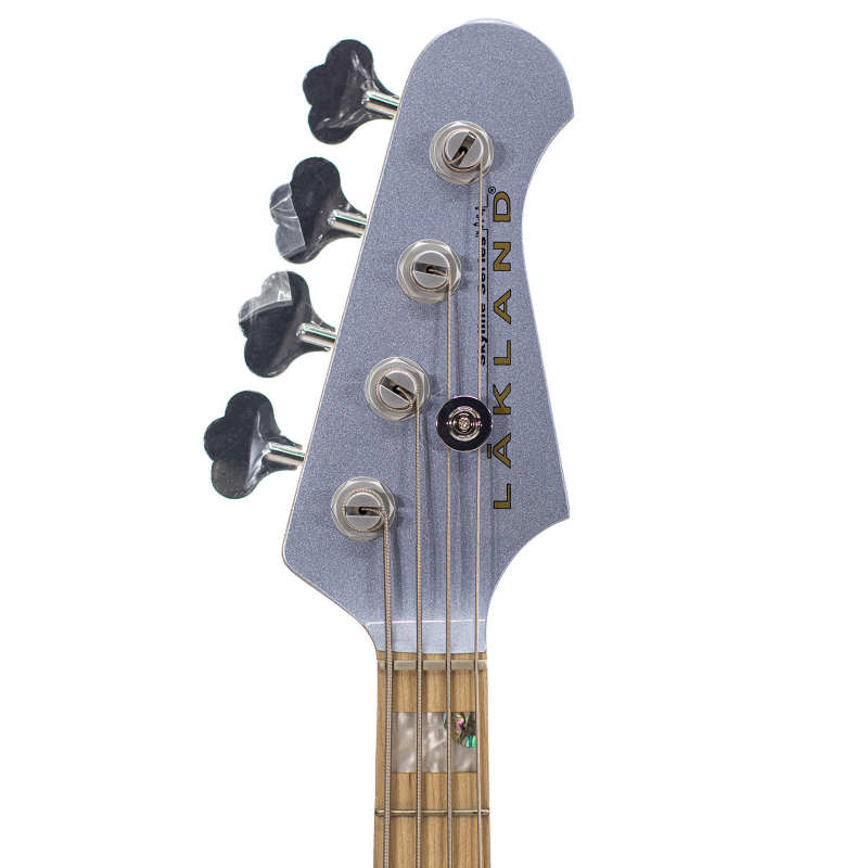 Lakland Skyline 44-64 Custom PJ Ice Blue Metallic Skyline 