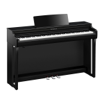 Yamaha CLP825PE Pianoforte Digitale 88 Tasti con Mobile Nero Lucido