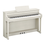 Yamaha CLP835WB Pianoforte Digitale 88 Tasti Amplificato Rovere Satinato
