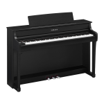 Yamaha CLP845B Pianoforte Digitale 88 Tasti in Legno Nero Satinato