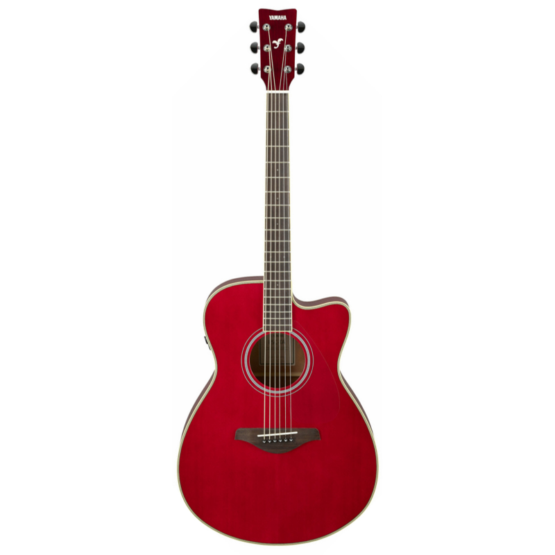 Yamaha FSCTARR Chiatarra Acustica Elettrificata Ruby Red