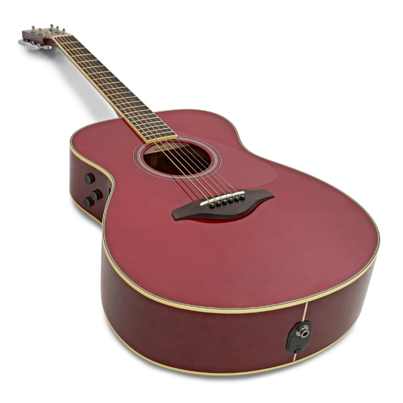 Yamaha FSCTARR Chiatarra Acustica Elettrificata Ruby Red