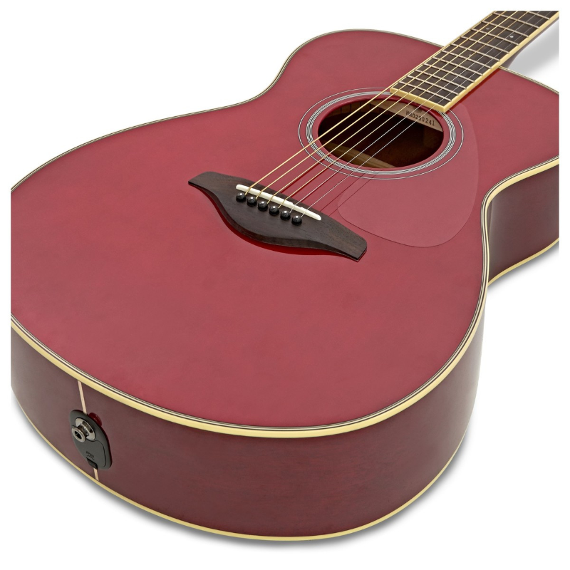 Yamaha FSCTARR Chiatarra Acustica Elettrificata Ruby Red
