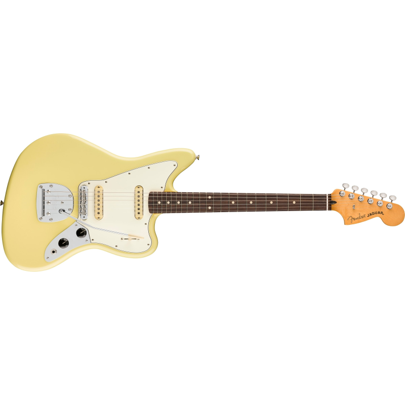 Fender Player II Jaguar®, Rosewood Fingerboard, Hialeah Yellow 0140580561