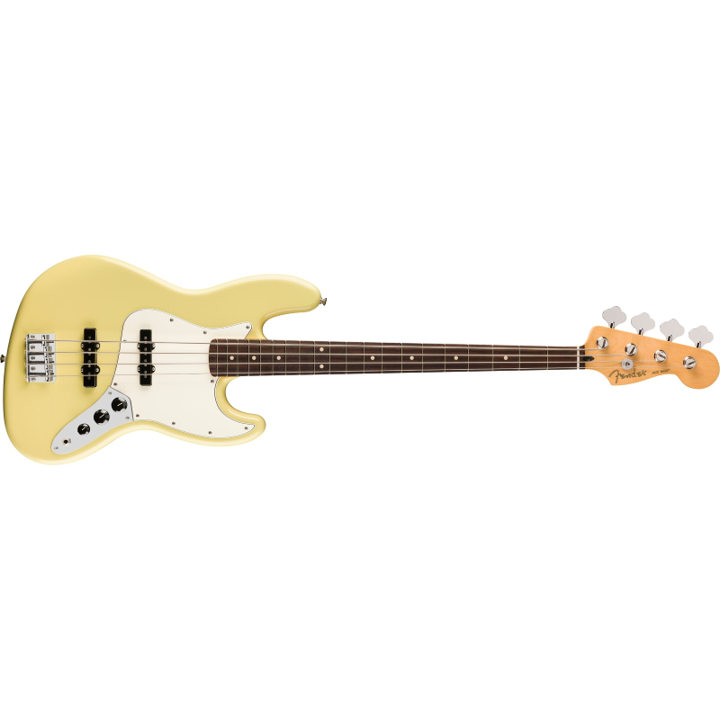 Fender Player II Jazz Bass®, Rosewood Fingerboard, Hialeah Yellow 0140480561