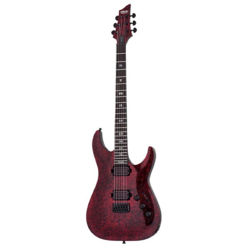 Schecter C-1 APOCALYPSE RED REIGN-RR C