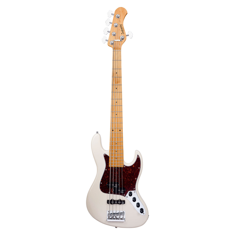 Sadowsky MetroExpress PJ Bass 5 21 Hybrid Olympic White METRO EXPRESS 5 STRINGS P/J BASS 21 FRETS HYBRID MAPLE