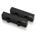 EMG Set pick-ups JA nero Single coil attivi JA Set per basso elettrico 4 corde