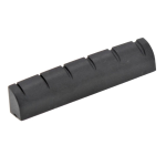 GraphTech Black Tusq XL Nut Martin Style 42,86x5,82x8,54 Capotasto in Black Tusq con sedi per chitarra acustica/elettrica 6 corde (ideale per le chitarre acustica Martin Style)