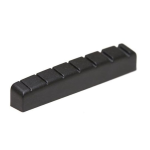 GraphTech Black Tusq XL Nut Schecter Style 7 48,00x5,98x8,09 Capotasto in Black Tusq con sedi per chitarra elettrica 7 corde (ideale per le chitarre elettriche Schecter Style)