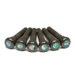 GraphTech Piroli Presentation Black/Paua Shell Dot 4mm 6pcs Piroli in Tusq