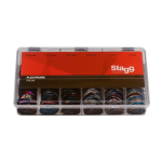 Stagg Box Plettri Celluloide 600pcs Box 600 plettri assortiti in celluloide
