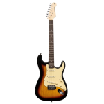 Stagg Chitarra elettrica S Style sunburst Chitarra elettrica Strato Style 6 corde