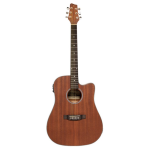 Stagg Dreadnought cutaway elettrificata natural Chitarra 6 corde dreadnought cutaway elettrificata
