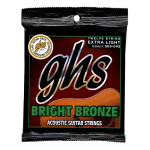 GHS Bright Bronze Acustica 12 St 009-042 Muta corde per chitarra acustica 12 corde