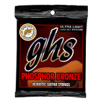 GHS Phosphor Bronze Acustica 6 St 010-046 Muta corde per chitarra acustica 6 corde