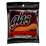 GHS Phosphor Bronze Acustica 6 St 012-054 Muta corde per chitarra acustica 6 corde