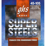 GHS Super Steels Basso 4 St 045-105 Muta corde per basso elettrico 4 corde