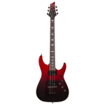 Schecter OMEN EXTREME-6-R-BK/RED FADE OMEN EXTREME