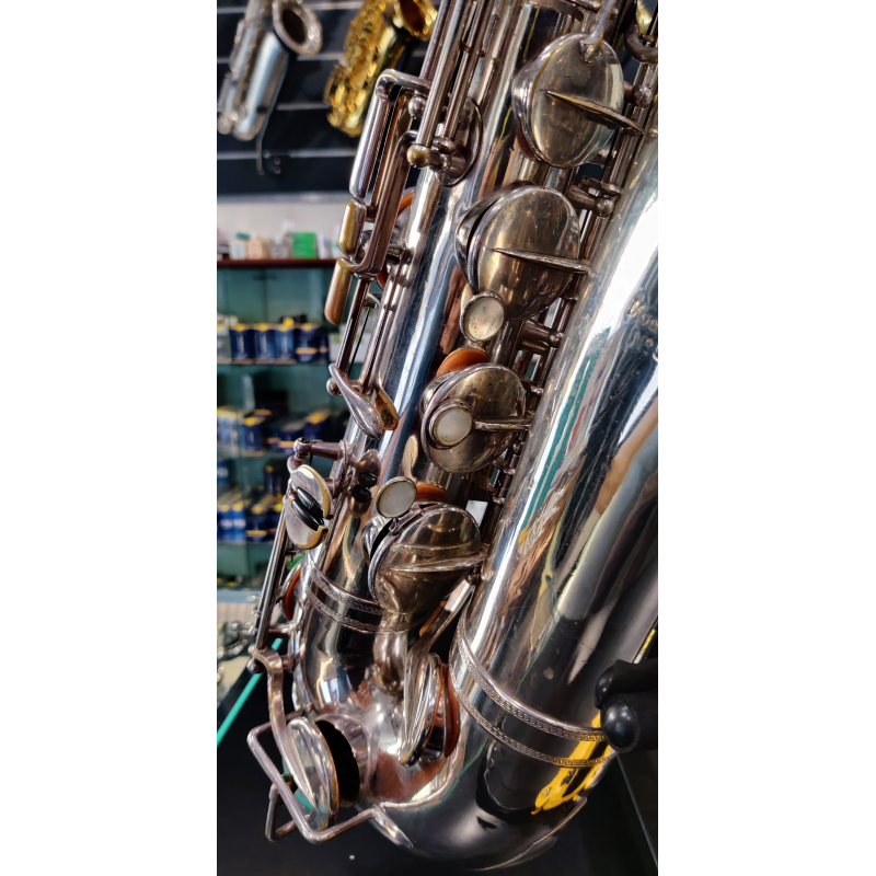 usato Selmer Modèle 26 Sax Tenore Argentato 