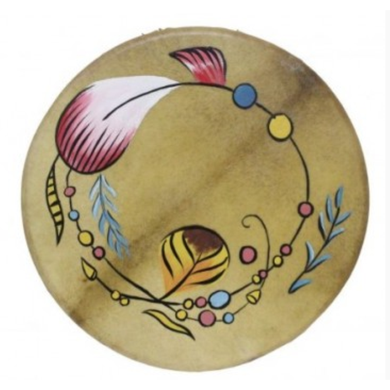 TAMBURO SHAMANO SGD1 GOAT SKIN PAINTED 16"