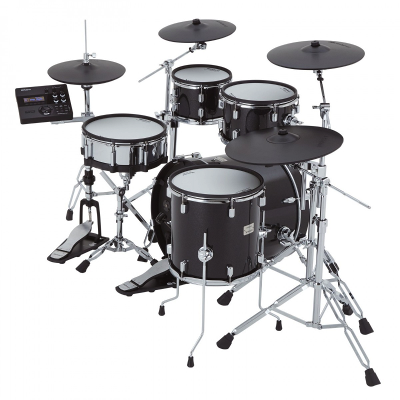 Roland VAD507 Kit Batteria Elettronica 5 Pezzi con Fusti in Legno Midnight Sparkle