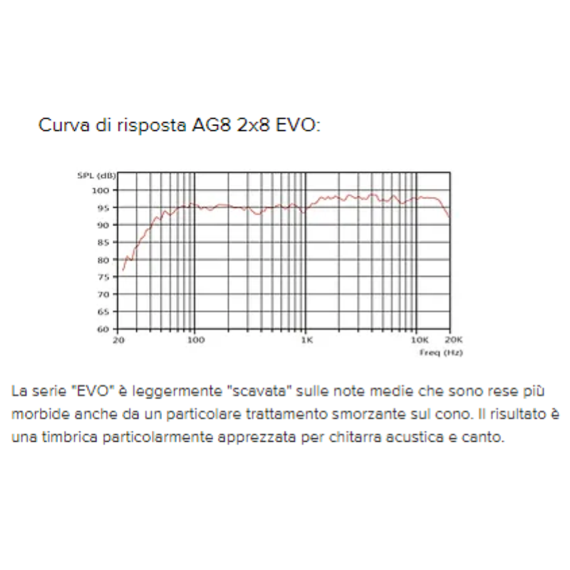 Audio Design IMPACT AG 2X8 EVO Amplificatore per chitarra