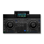 Denon SCLIVE2  Consolle 2 Deck per DJ con Display 7", Monitor Integrati e Router Wi-Fi Interno