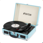 Fenton RP115 BT Record Player, Briefc.BLUE