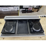 usato Pioneer CDJ350 Coppia di Player DJ con Flight Case Originale Pioneer