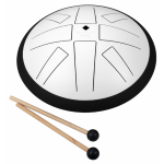 SELA SE372 Hand Pan Drum 10" C Pentatonico Bianco cm.25