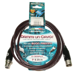 Reference DAMMIUNCAVO-XLRM/XLRF-2,25-R Cavo XLR - XLR 2.25 Metri