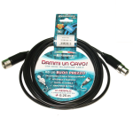 Reference DAMMIUNCAVO-BK-XLRM/XLRF-4,25-R Cavo XLR - XLR Nero 4.25 Metri