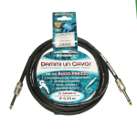 Reference DAMMIUNCAVO-BK-JJ-1,25-R Cavo Jack - Jack 1.25 Metri