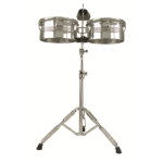 OYSTER TBS1413 TIMBALES  SET 13"+14" CON STAND