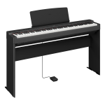 Yamaha P225B Home Bundle Pianoforte Digitale Supporto in Legno Originale L220B Nero