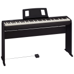 Roland FP10 BK Home Bundle Pianoforte Digitale 88 Tasti con Supporto in Legno Originale KSCFP10