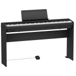 Roland FP30X BK Home Bundle Pianoforte Digitale Portatile 88 Tasti con Supporto in Legno KSC70