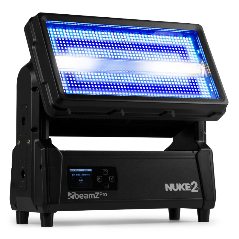 BeamZ Nuke2 MH Strobe IP65 864x0,5W+96x10W
