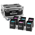 BeamZ BBP62 Uplight Set IP65 6pc.6x12W FC