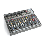 Vonyx VMM-F701 Music Mixer 7Ch/MP3/Echo