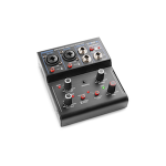 Vonyx VMM210 Mixer 3CH/EQ/USB/BT