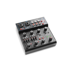 Vonyx VMM220 Mixer 4CH/EQ/USB/BT, Echo