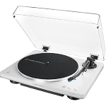 Audio-Technica AT-LP70XBTWS giradischi Bianco/Argento