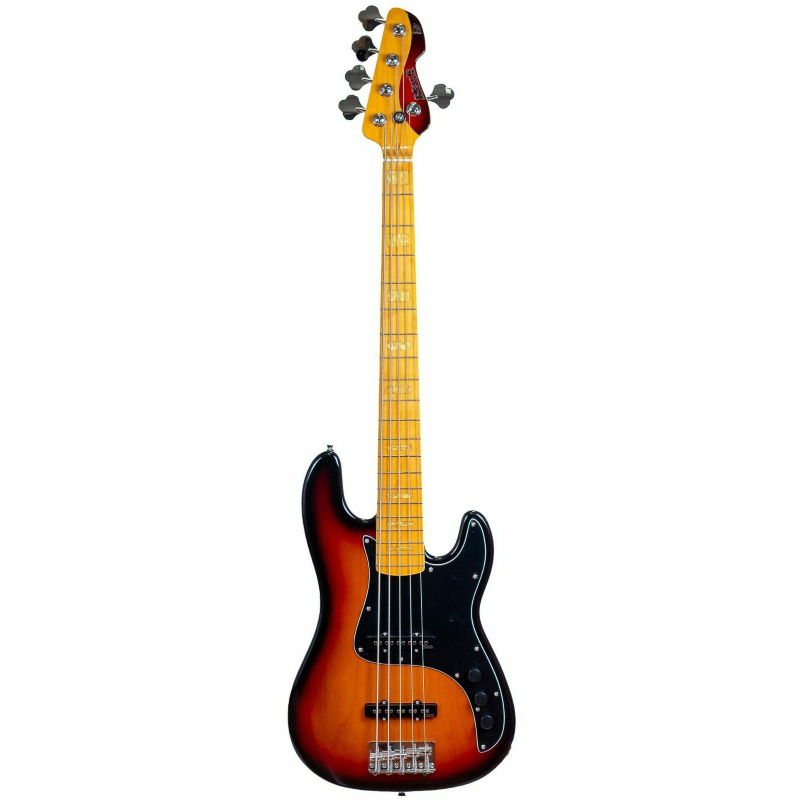 MarkBass Instruments MB GV 5 Gloxy 3-Tone Sunburst CR MP Passive